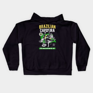 Capoeira Brazilian Mixed Martial Arts MMA Fighting Kids Hoodie